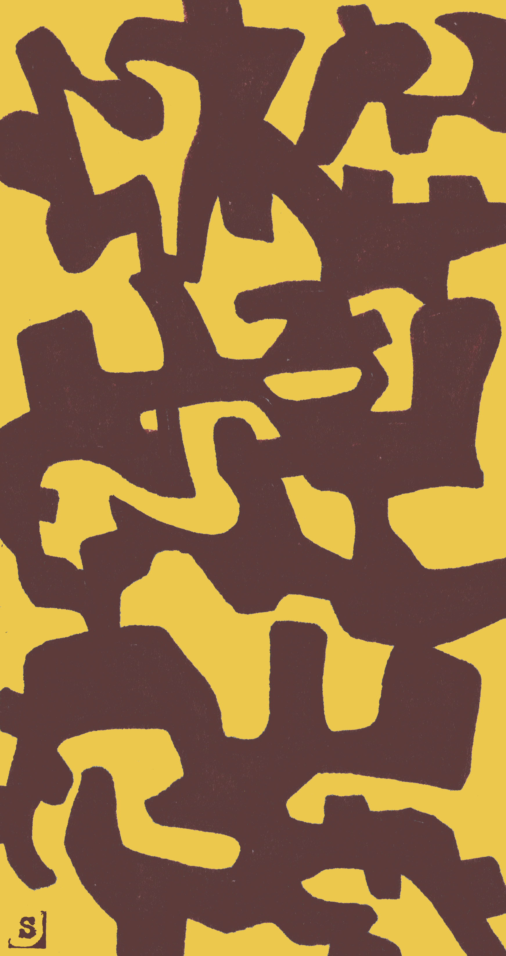 abstract figure samserif pattern